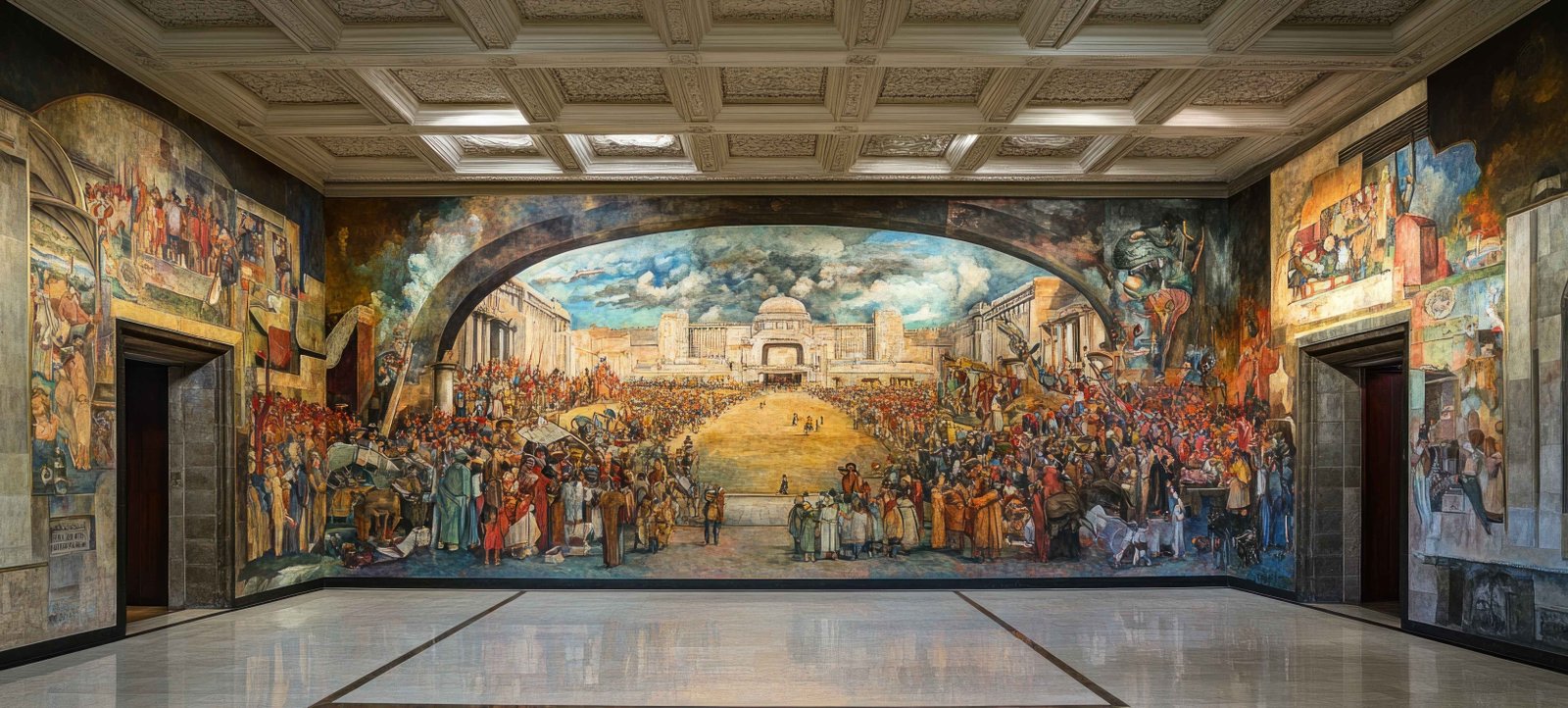 Image of iconic murals in street art